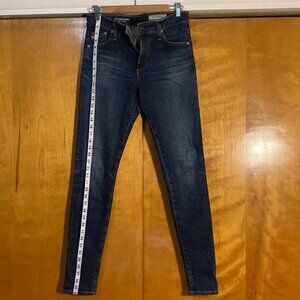 AG Adriano Goldschmied The Farrah Skinny (high rise skinny) 27R